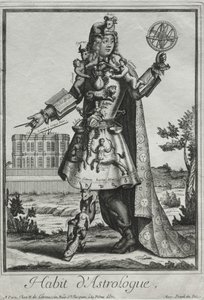 الأزياء الخيالية: زي المنجم ، ج. 1690.