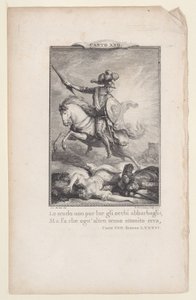 كانتو 22 ، غرفة 86 ، من أورلاندو فوريوسو ، 1772. ، 1772.