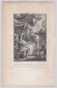 26 كانتو ، الجزء 39 ، من أورلاندو فوريوسو ، 1774. ، 1774. بواسطة نيكولاس دي لوناي