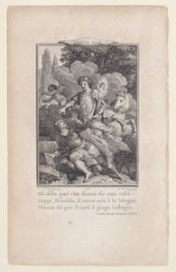 كانتو 42 ، غرفة 64 ، من أورلاندو فوريوسو ، 1774. ، 1774.