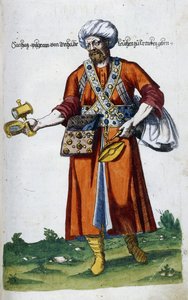 العمل الأوروبي المبكر في الزي الشرقي ، 1572