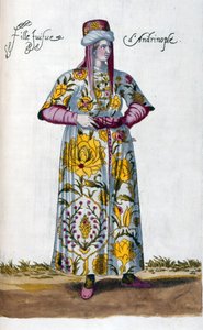 امرأة يهودية تركية (رسم توضيحي)