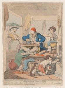 مآسي الحياة البشرية: بينما في أعماق الدراسة وفقدان الفكر في المعقد ... ، أكتوبر 1807. بواسطة نيكولاس هايدلوف
