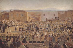 الرقص النسائي في ميغارا بواسطة نيلز سكوفجارد