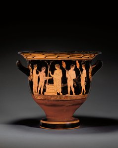 العلية الجرس الأحمر الشكل ، c.420-400 قبل الميلاد بواسطة نيكياس الرسام