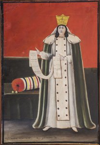 Reine Tamar (Thamar) de Georgie (1160-1213) - Queen Tamar par Pirosmani (Pirosmanashvili) ، Niko (1862-1918). زيت على كرتون مقاس 90x70