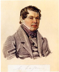 صورة ل Decembrist ميخائيل ناريشكين 1798-1863 ، 1832-1833 بواسطة نيكولاي ألكسندروفيتش بستوزهيف