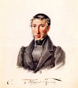 صورة الأمير Decembrist الأمير سيرجي بتروفيتش Trubetskoy 1790-1860 ، 1839