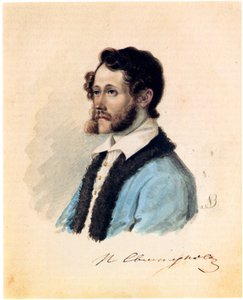 صورة ل Decembrist Pyotr Svistunov 1803-1889 ، 1836 بواسطة نيكولاي ألكسندروفيتش بستوزهيف