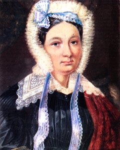 صورة ماريا كازيميروفنا يوشنفسكايا 1790-1863 ، زوجة الكاتبة الكسندر يوشنفسكي ، 1830-1839