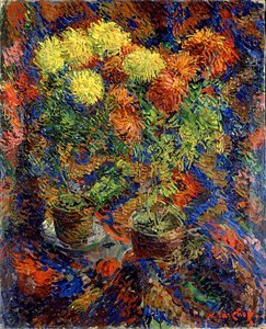 أقحوان على سجادة شرقية ، 1907. بواسطة نيكولاي الكسندروفيتش ترخوف