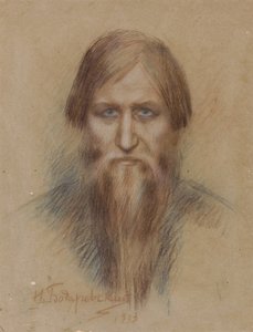 صورة للصوف الروسي غريغوري راسبوتين 1869-1916 ، 1913 بواسطة نيكولاي كورنيلوفيتش بوداريفسكي