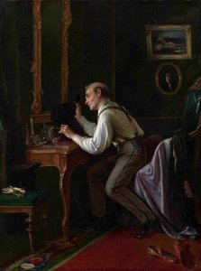 على منضدة الزينة ، 1872 بواسطة نيكولاي ياكوفليفيتش غريبكوف