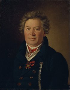 صورة للمهندس المعماري فيودور كيريلوفيتش سوكولوف 1752-1824 ، 1819