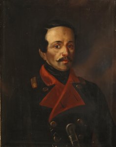 صورة للشاعر ميخائيل ليرمونتوف 1814-1841 ، 1854-1858