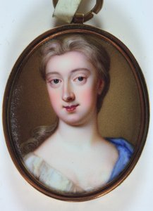 سيدة Henrietta Cavendish Holles Harley (مينا على الذهب) بواسطة نوح أو سيمان أبراهام (fl. 1751) (attr.to) بحار