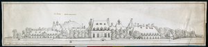 St Louis Hospital, c.1677 (pen & ink on paper) بواسطة نويل جاسلين