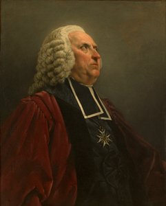 صورة للكاتب لويس سيباستيان مرسييه 1740-1814 ، ج. 1763. بواسطة نويل هاله