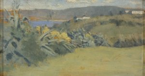 Tangier Landscape, c.1885 (oil on panel) بواسطة نورمان جارستين