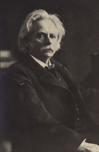 إدوارد جريج ، ملحن وعازف بيانو نرويجي (1843-1907) بواسطة مصور نرويجي
