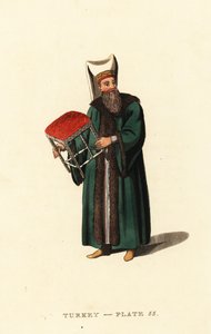 حامل البراز إلى السلطان الأكبر ، سلطان الإمبراطورية العثمانية بواسطة اوكتافيان (بعد) دالفيمارت