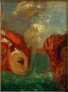 أنجليكا والتنين بواسطة Odilon Redon