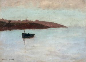 قارب صيد بواسطة Odilon Redon