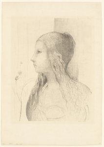 برونهيلد بواسطة Odilon Redon
