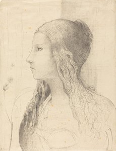 برونهيلد بواسطة Odilon Redon