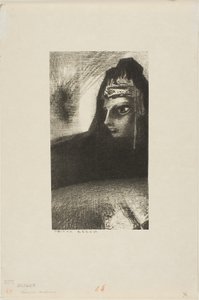 قمة الظلام بواسطة Odilon Redon