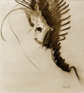 التنين بواسطة Odilon Redon
