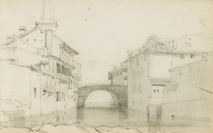 رسم من ألبوم بعنوان "بلاد الباسك" ، 1862-1863 بواسطة Odilon Redon