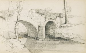 رسم من ألبوم بعنوان "بلاد الباسك" ، 1862-1863 بواسطة Odilon Redon