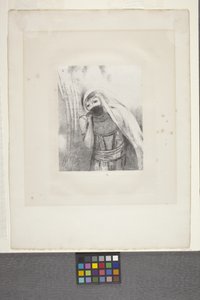 ترسم من صدرها إسفنجة سوداء بالكامل ... بواسطة Odilon Redon