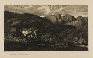 يخاف بواسطة Odilon Redon