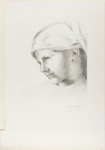 بنت بواسطة Odilon Redon