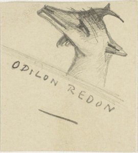 معزة بواسطة Odilon Redon