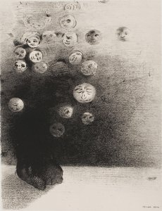 هل ليس هناك عالم غير مرئي ، من المحلف بواسطة Odilon Redon