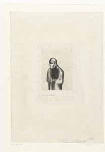 كلاين بريلات Little Prelate (العنوان على الكائن) بواسطة Odilon Redon