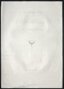 البيت المسكون ، 1896. بواسطة Odilon Redon