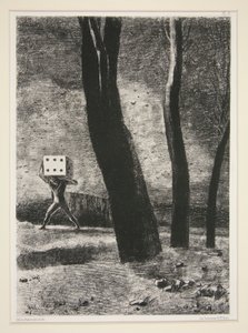 The Gambler ، من محفظة In the Dream بواسطة Odilon Redon