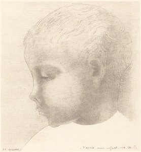 Mon Enfant (طفلي) بواسطة Odilon Redon