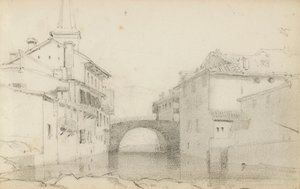 صفحة من كراسة الرسم ، "بلاد الباسك" بواسطة Odilon Redon