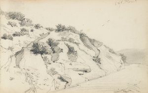 صفحة من كراسة الرسم ، "بلاد الباسك" بواسطة Odilon Redon