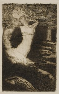 مرور الروح بواسطة Odilon Redon