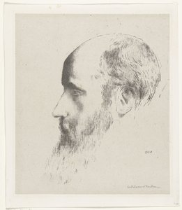 صورة لإدوارد فويلارد بواسطة Odilon Redon