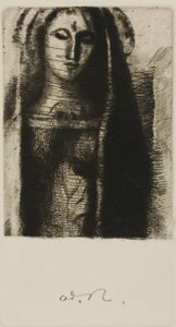 الأميرة ماليين (مادونا الصغيرة) بواسطة Odilon Redon