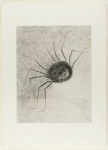 العنكبوت بواسطة Odilon Redon
