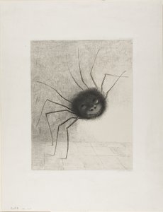 العنكبوت بواسطة Odilon Redon