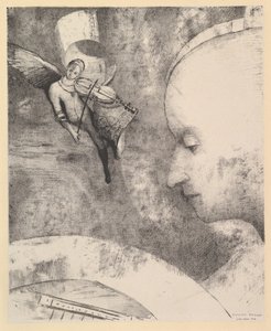الفن السماوي ، 1894. بواسطة Odilon Redon